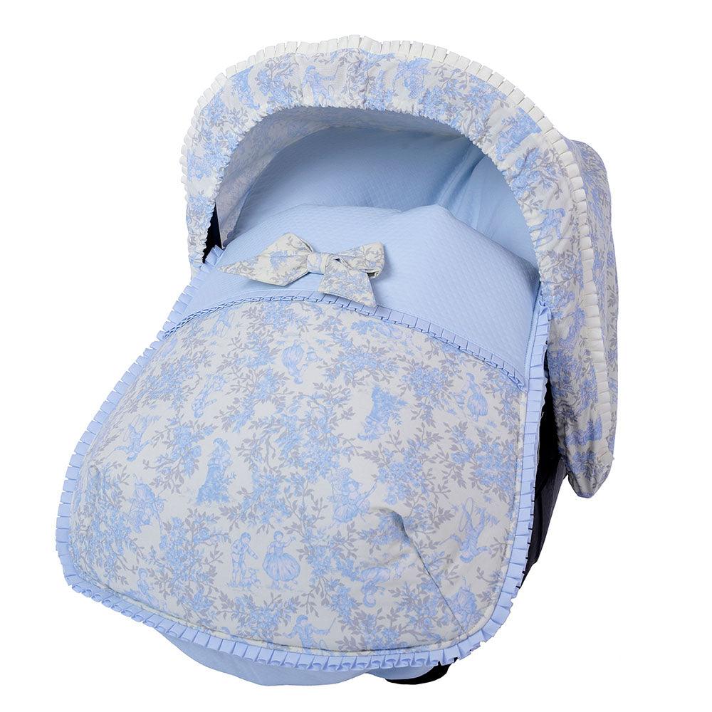 Saco MaxiCosi Toile Jouy Celeste Bebiti Nanetes - Nanetes #